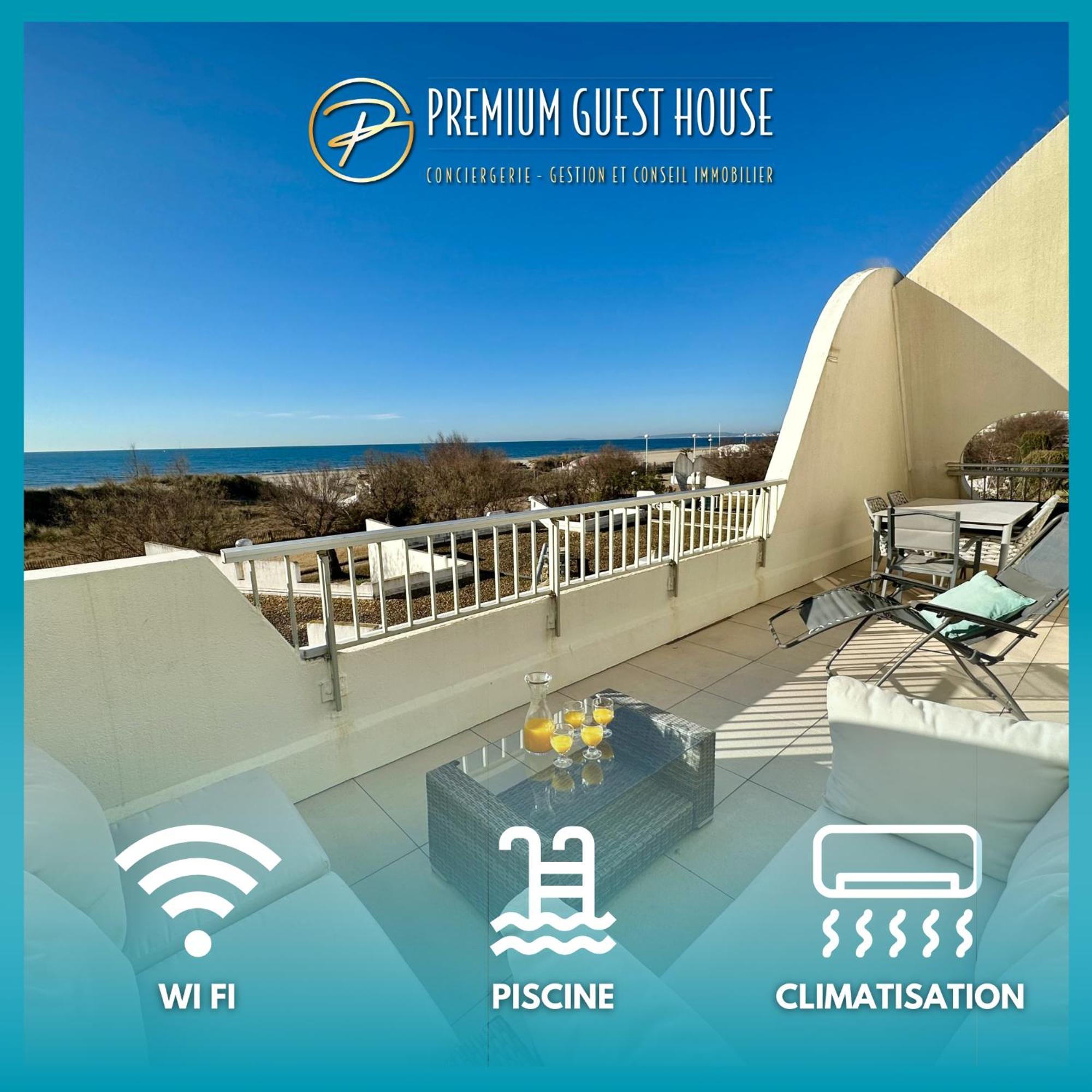 Pgh N5-25M De La Plage, Vue Mer, Piscine, Parking La Grande-Motte Exterior photo